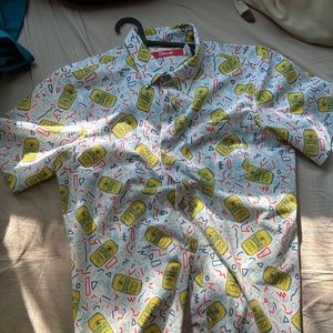 Sam Adam's Short Sleeve Shirt Large